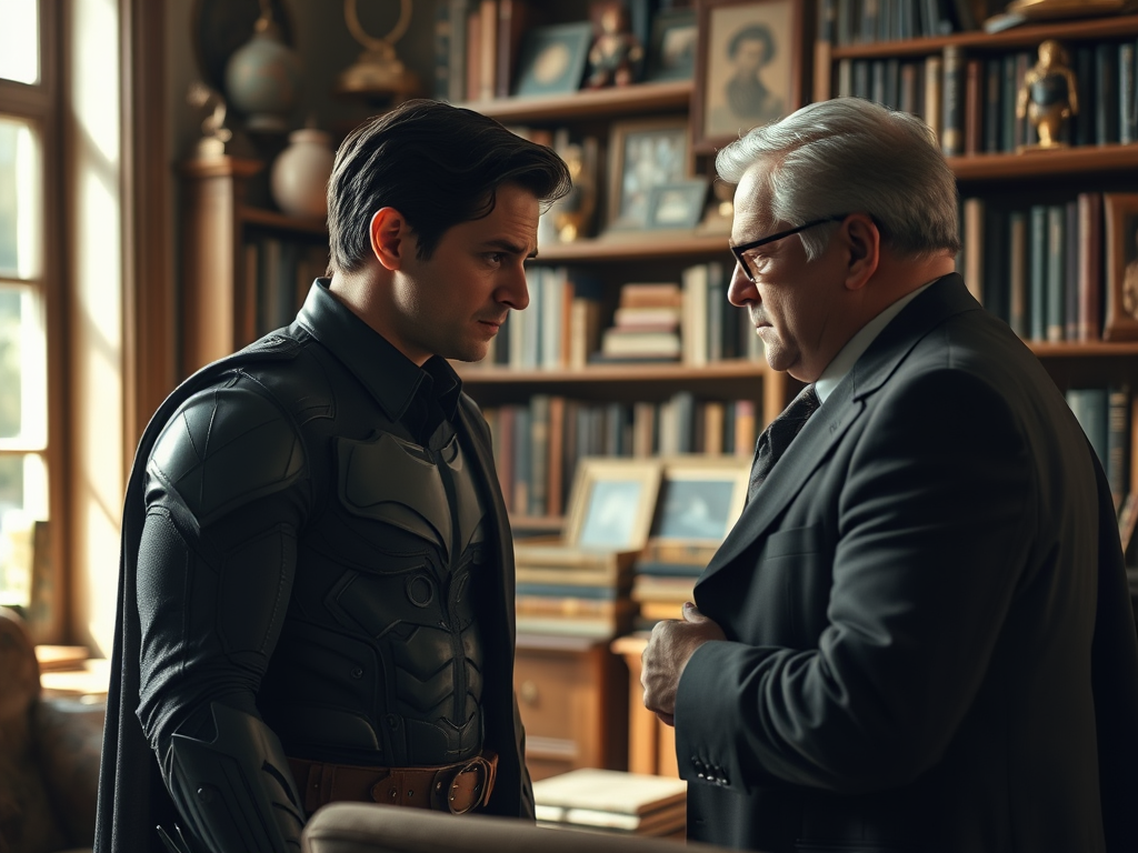 Роль Брюса Уэйна и его личных конфликтов в сериале 